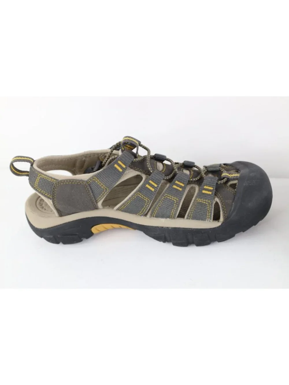 Keen Mens Size 8.5 Newport H2 Waterproof Hiking Trekking Sandals Shoes Gray